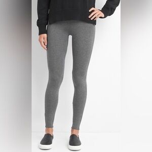 Gap Basic Leggings No Pockets Grey NWOT